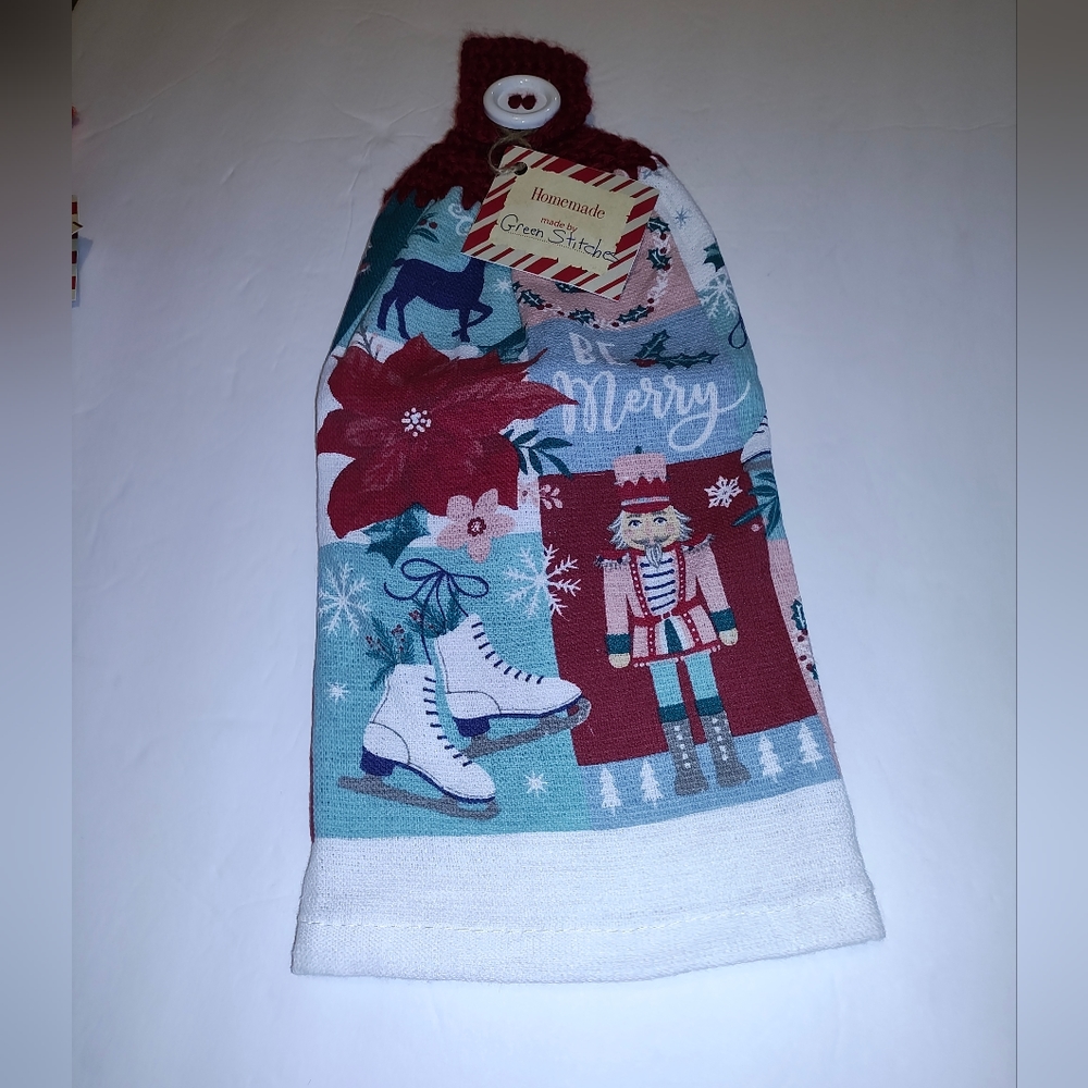 Handmade Christmas 🎄 towel
